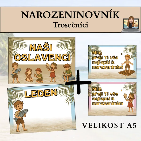 narozeninovník - trosečníci 1
