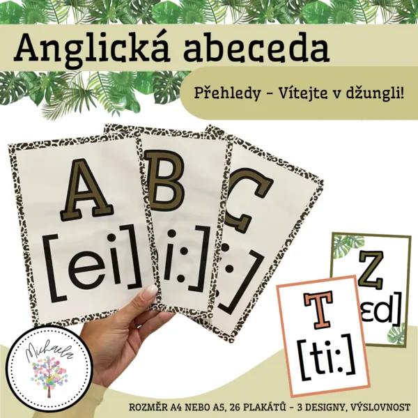 Anglická abeceda 1