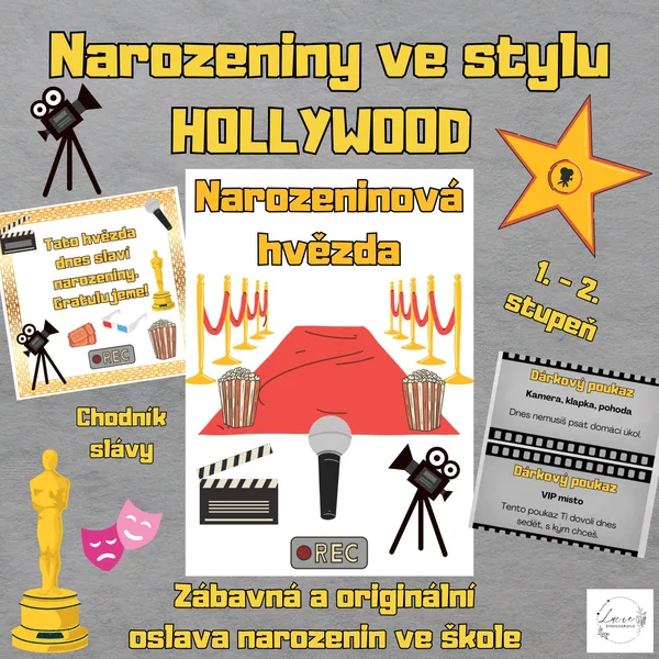 NAROZENINY Hollywood 1