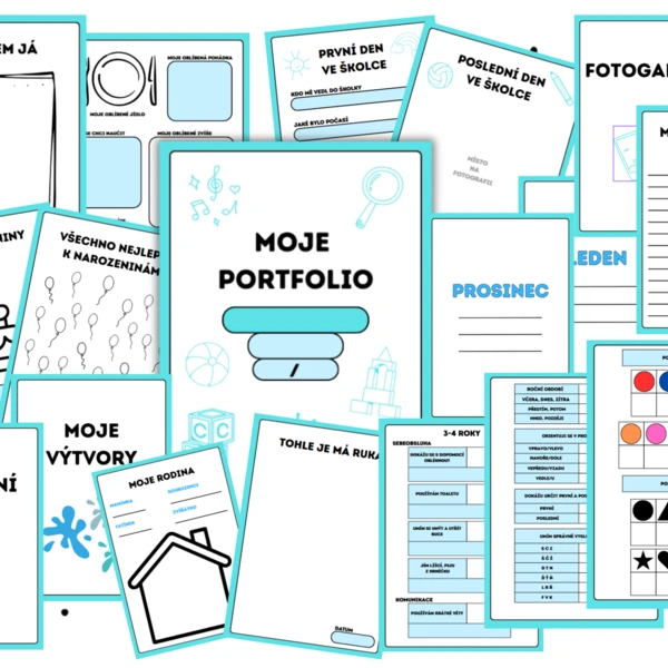 Portfolio dítěte v MŠ - Modré 1