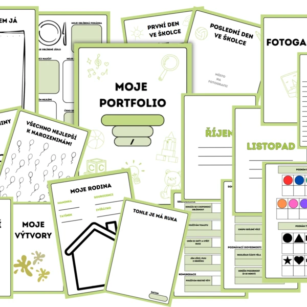 Portfolio dítěte v MŠ - Zelené 1