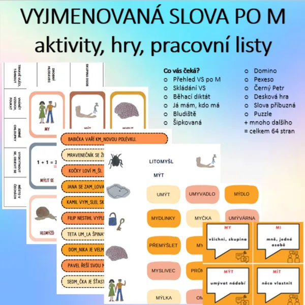 Vyjmenovaná slova po M 1