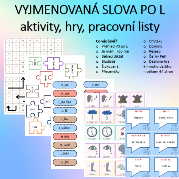 Vyjmenovaná slova po L 1