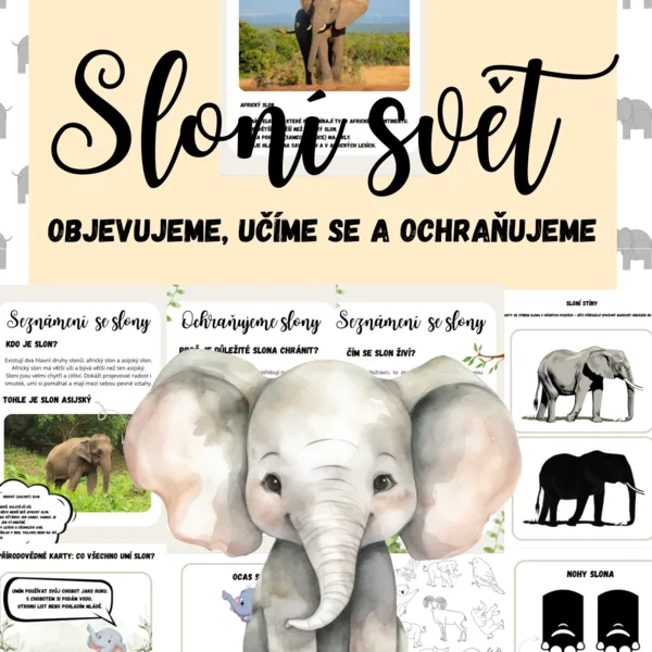 Sloní svět — objevujeme a chráníme SLONY 1