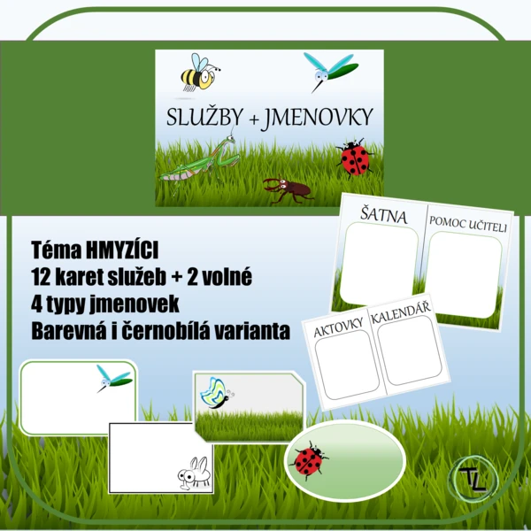Služby a jmenovky 1