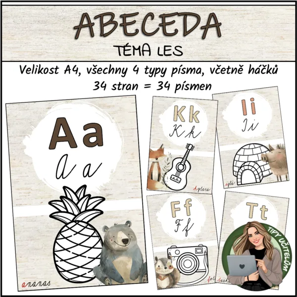 Abeceda A4 - téma LES 1