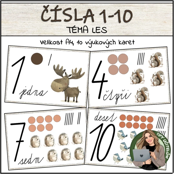 Čísla do 10 - LES 1