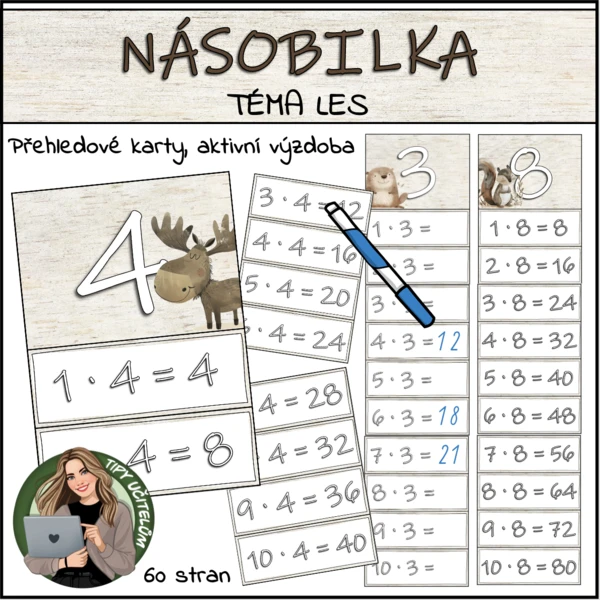 Násobilka - téma LES 1