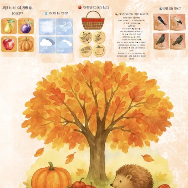 🍁 PODZIMNÍ SVĚT KOLEM NÁS – soubor aktivit pro mateřské školy 🍂✨ 1