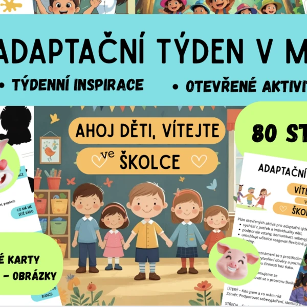 Adaptační týden v MŠ - (týdenní inspirace) 1