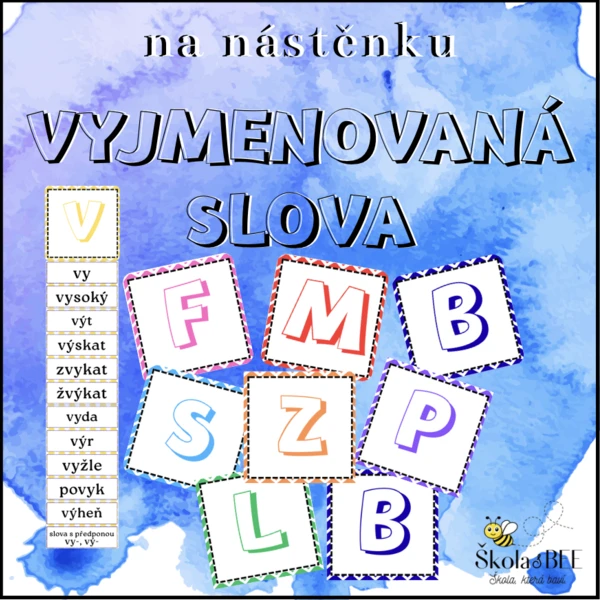 Vyjmenovaná slova - přehled 1
