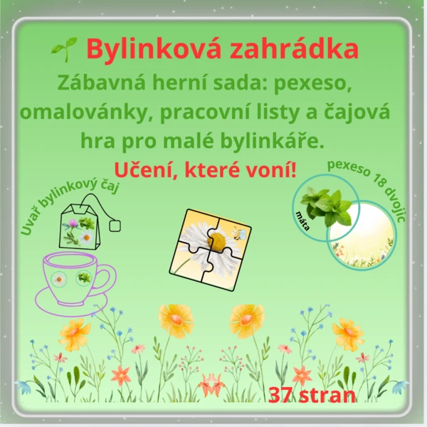 Bylinková zahrádka 1