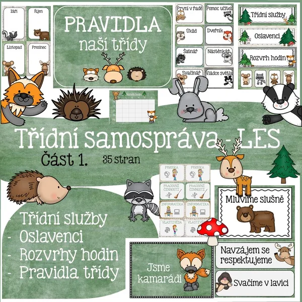 Třídní samospráva - LES 1. 1