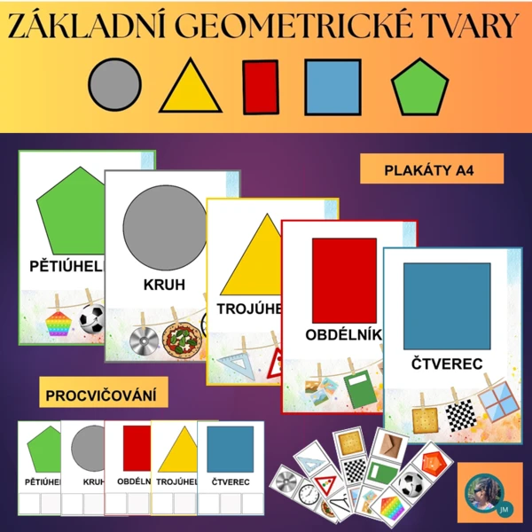 ZÁKLADNÍ GEOMETRICKÉ TVARY 1