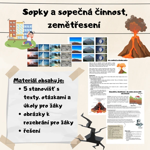 Sopky, sopečná aktivita a zemětřesení 1
