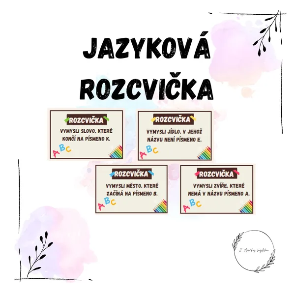 Jazyková rozcvička 1