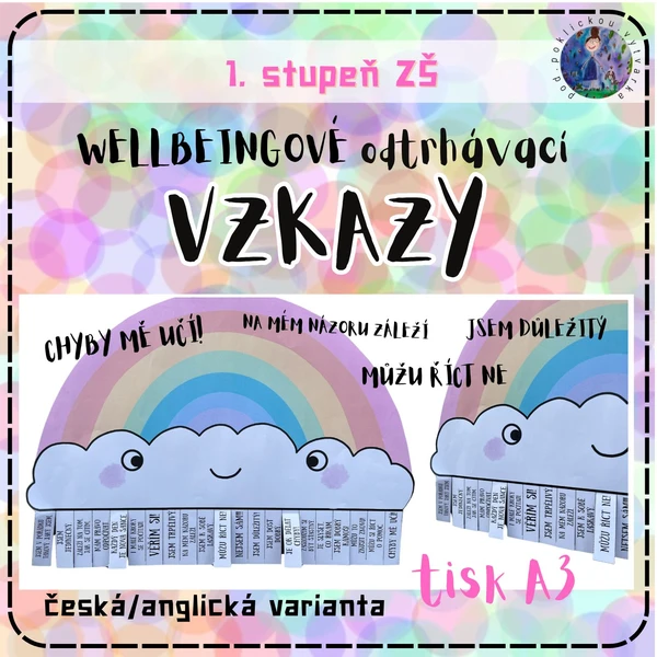 Wellbeingové odtrhávací VZKAZY 1