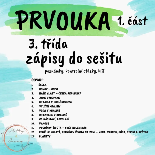 Prvouka 3 - 1. část 1
