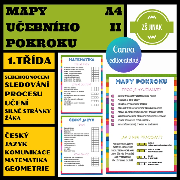MAPY UČEBNÍHO POKROKU - 1.třída 1