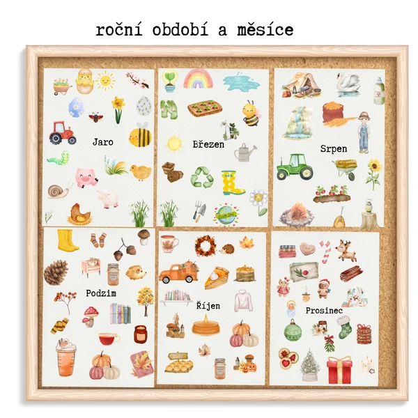 Roční období a měsíce ❤️ 1