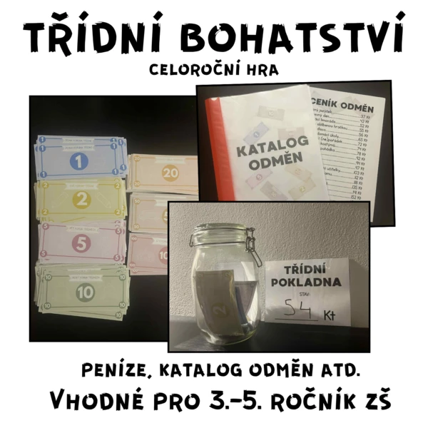 Třídní bohatství - celoroční hra 1
