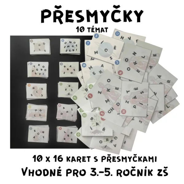 Sada Přesmyček - 10 témat 1