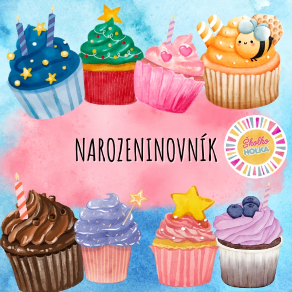 Narozeninovník - Cupcakes 1