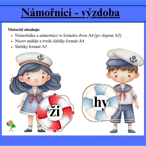 Námořníci - tvrdé a měkké slabiky 1