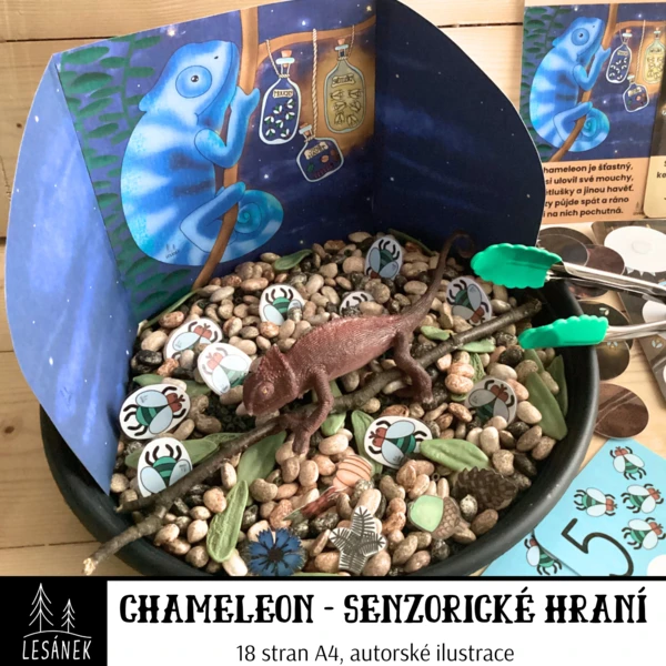 CHAMELEON -senzorické hraní 1