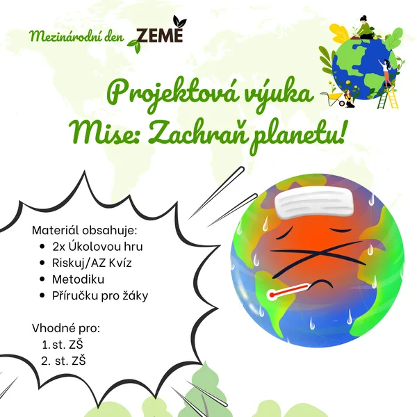 Projektová výuka Mise: Zachraň planetu! (Výhodný balíček) 1