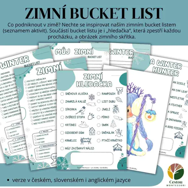 Zimní bucket list + hledačka 1