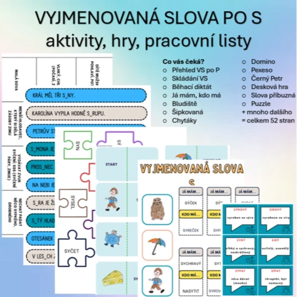 Vyjmenovaná slova po S 1