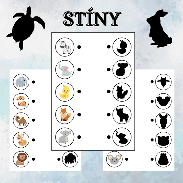 Stíny zvířata 1