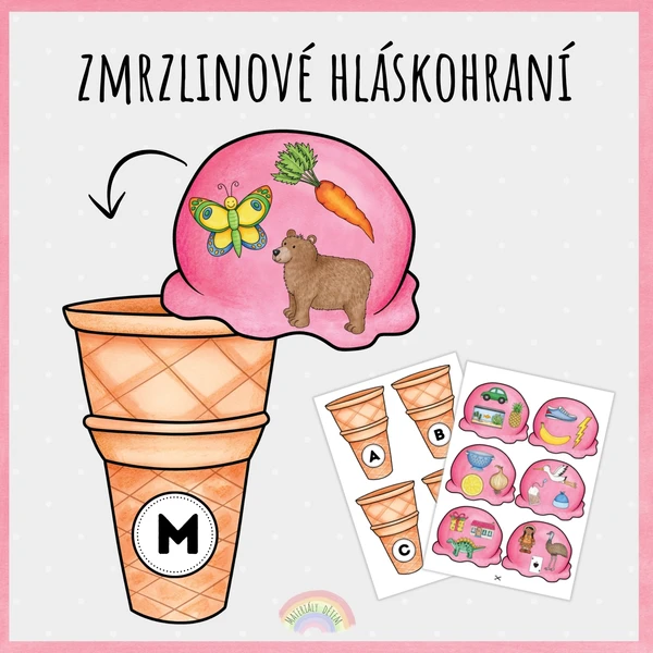 🍦Zmrzlinové hláskohraní🍦  1