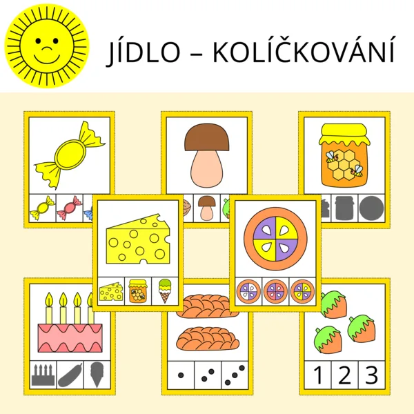 JÍDLO - KOLÍČKOVÁNÍ 1
