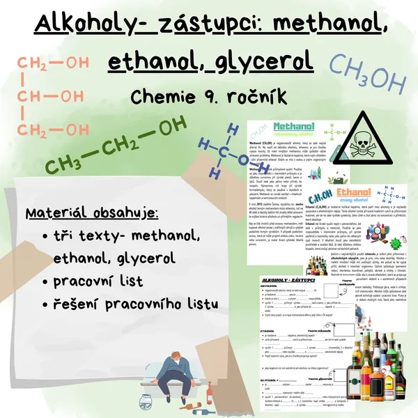 Alkoholy - zástupci 1