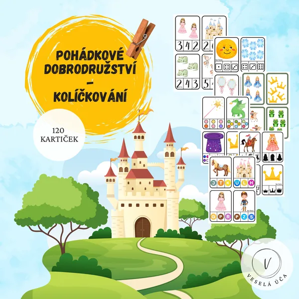 POHÁDKOVÉ DOBRODRUŽSTVÍ - kolíčkování 1