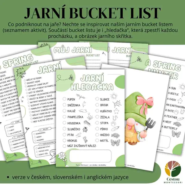 Jarní bucket list + hledačka 1