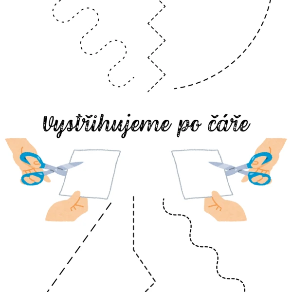 Vystřihujeme po čáře 1