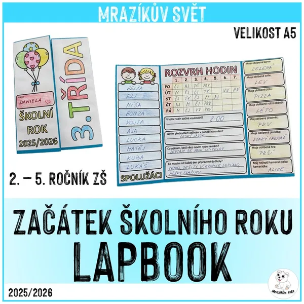 Začátek školního roku (lapbook) 1