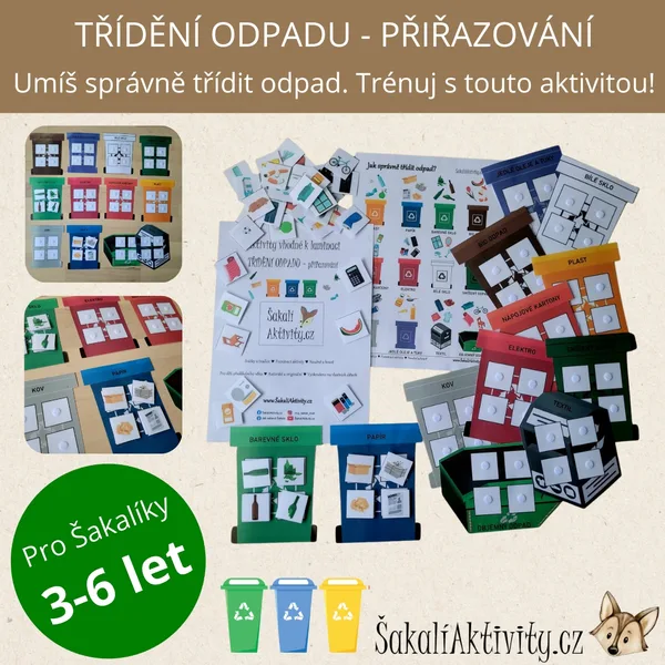TŘÍDĚNÍ ODPADU - přiřazování 1