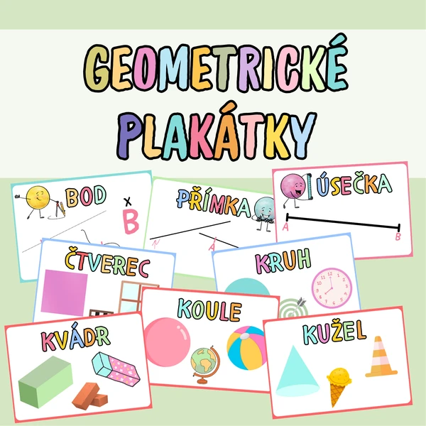 GEOMETRIE - PLAKÁTKY 1