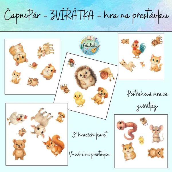 ČapniPár - Zvířátka 1