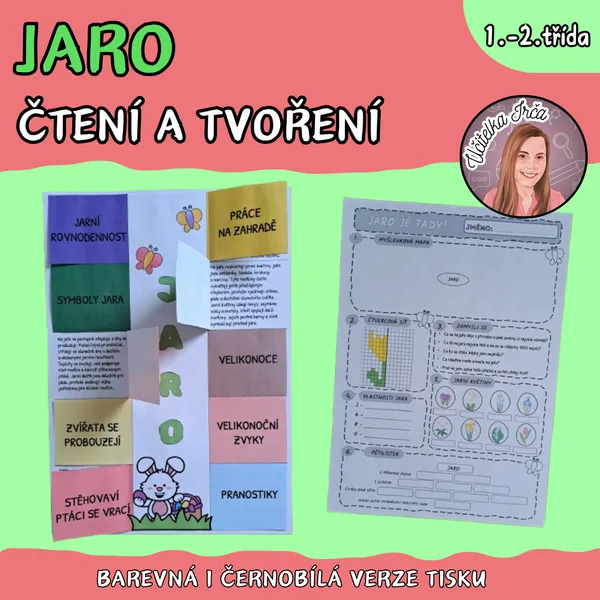 Jaro - čtení a tvoření 1