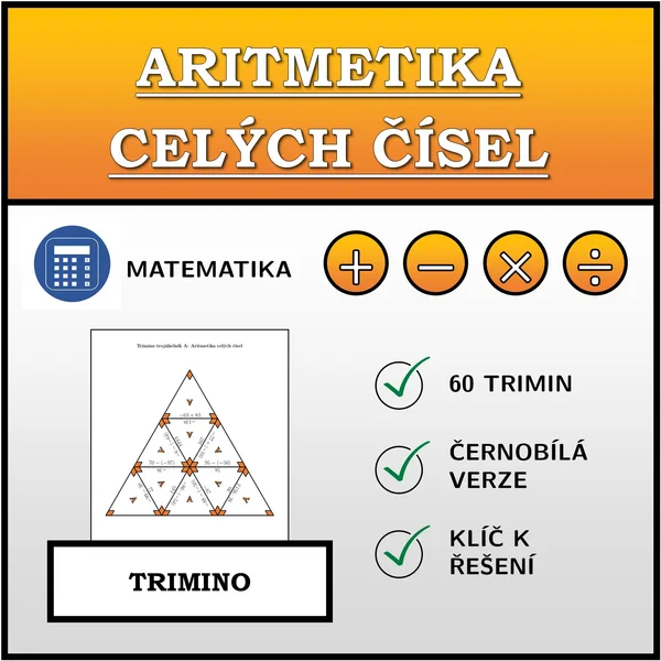 Trimino - Aritmetika celých čísel | matematika 1