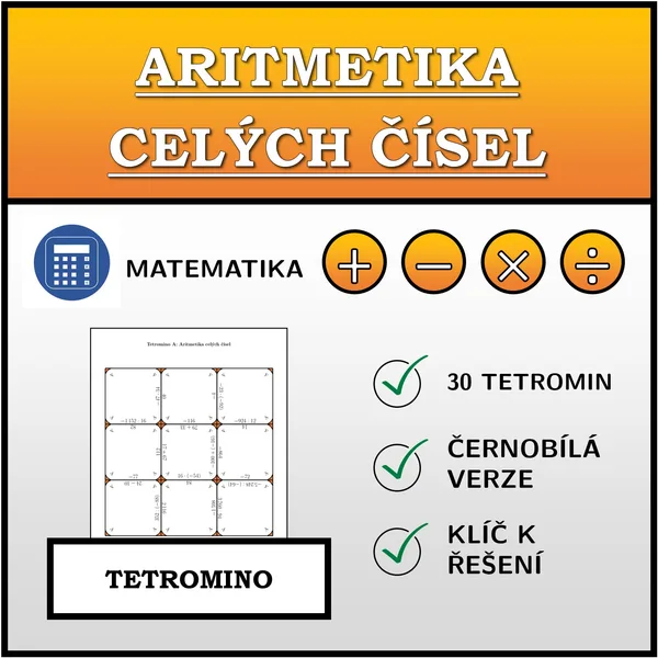 Tetromino - Aritmetika celých čísel | matematika 1