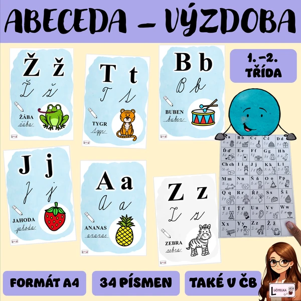 Abeceda - výzdoba  1