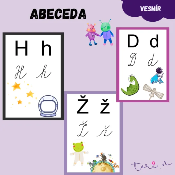 ABECEDA - téma VESMÍR 1