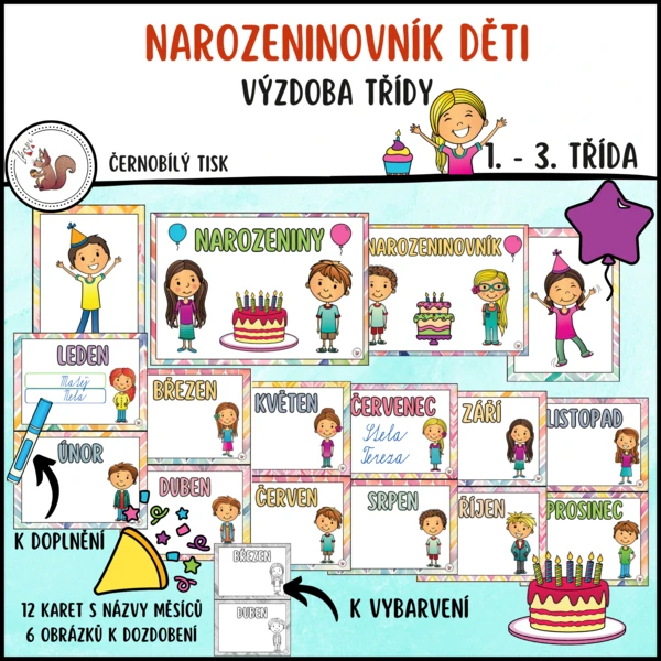 Narozeninovník děti 1