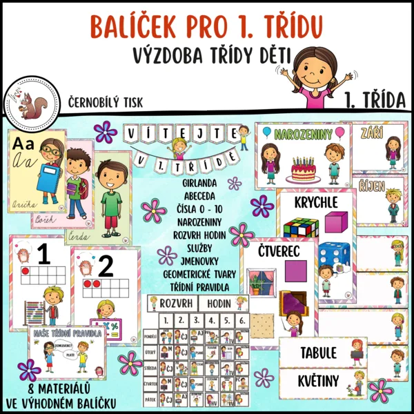 Balíček pro 1. třídu děti 1